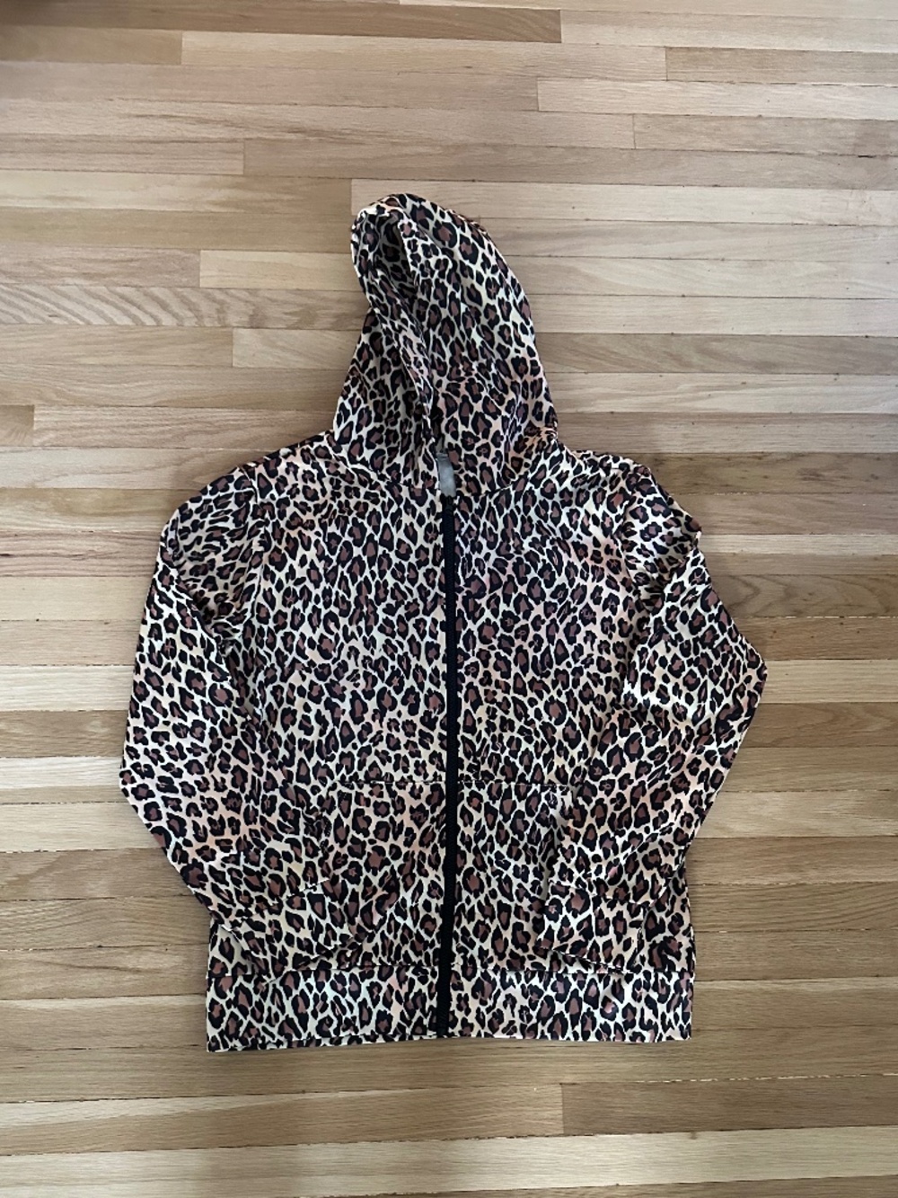Akimo leopard cheetah hoodie sweatshirt